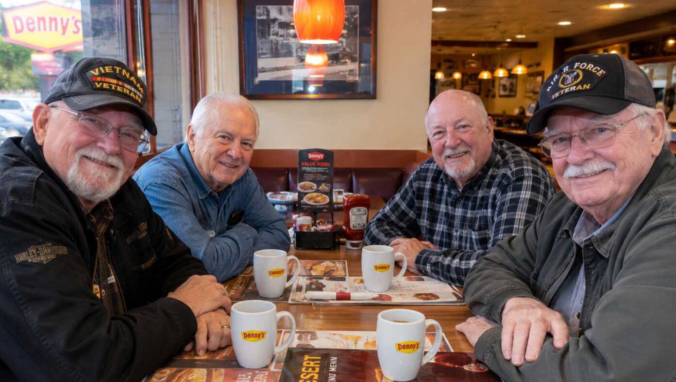 Old Guys Hanging Out At Denny's At 6 A.M. Having Better Day Than You Could Ever Dream Of - Article image