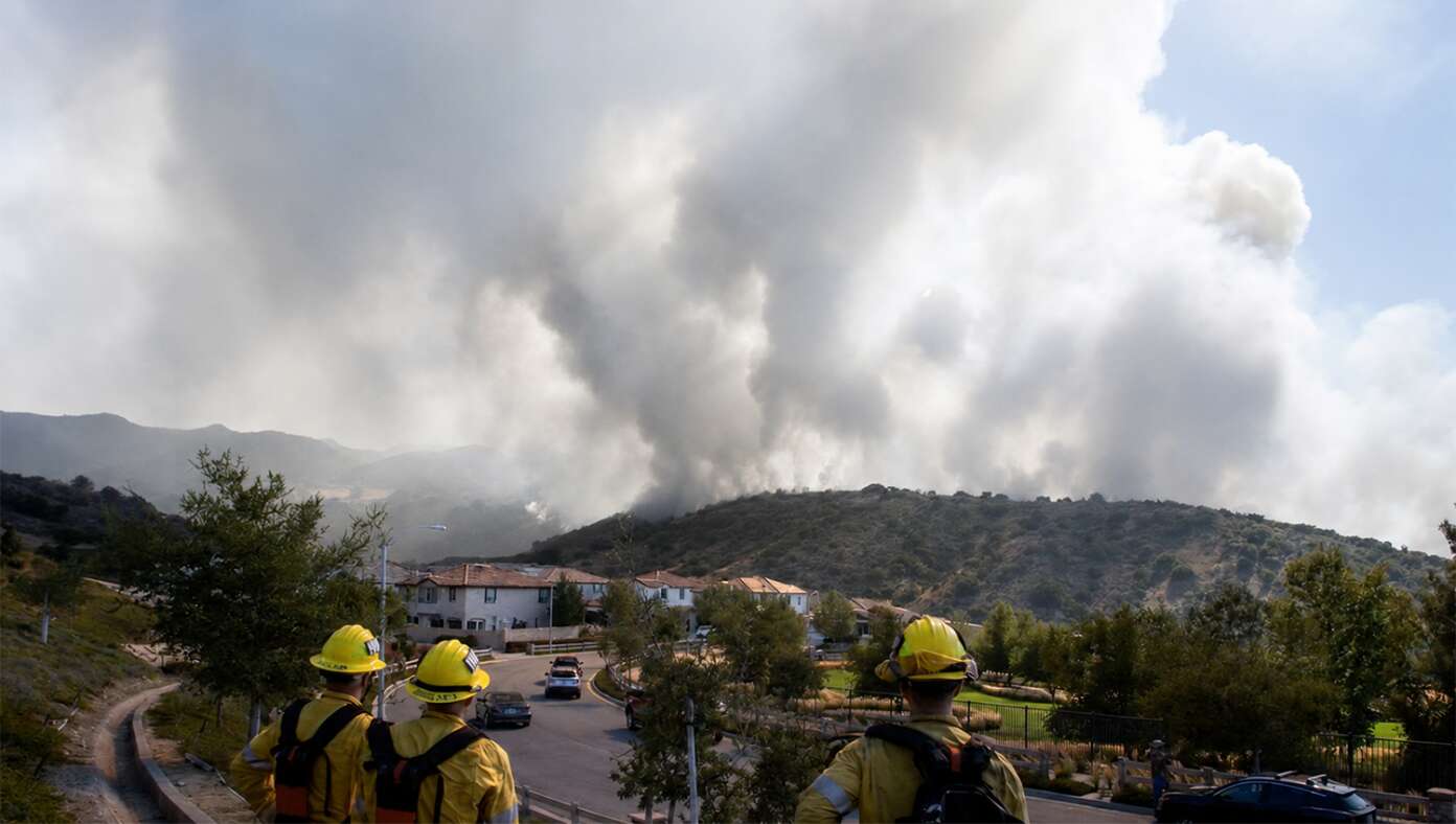 White Smoke Rises From Los Angeles, Signaling Karen Bass Is Still Mayor - Featured article image