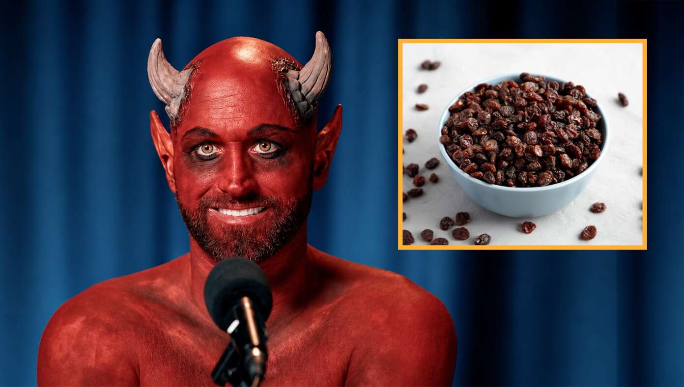 Satan Takes Credit For Raisins - Article image