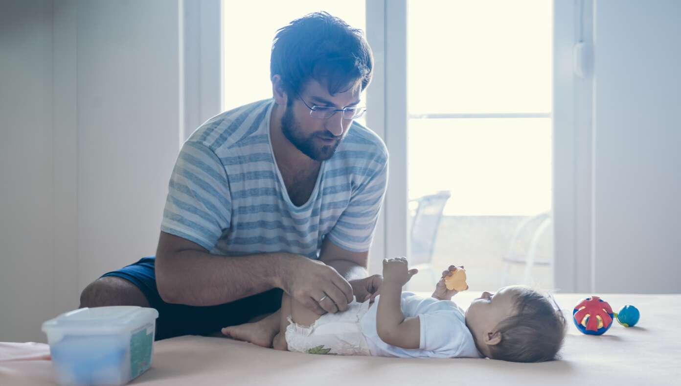 'Feminism Was A Mistake,' Thinks Man Immediately After Starting To Change Baby's Diaper - Article image