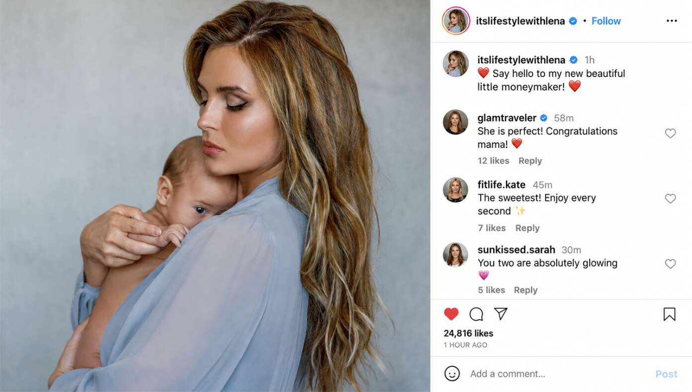 Social Media Influencer Gives Birth To New Revenue Stream - Article image