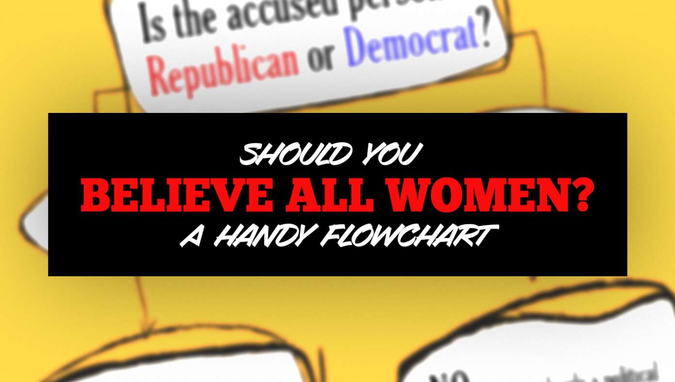Should You Believe All Women? A Handy Flowchart - Article image