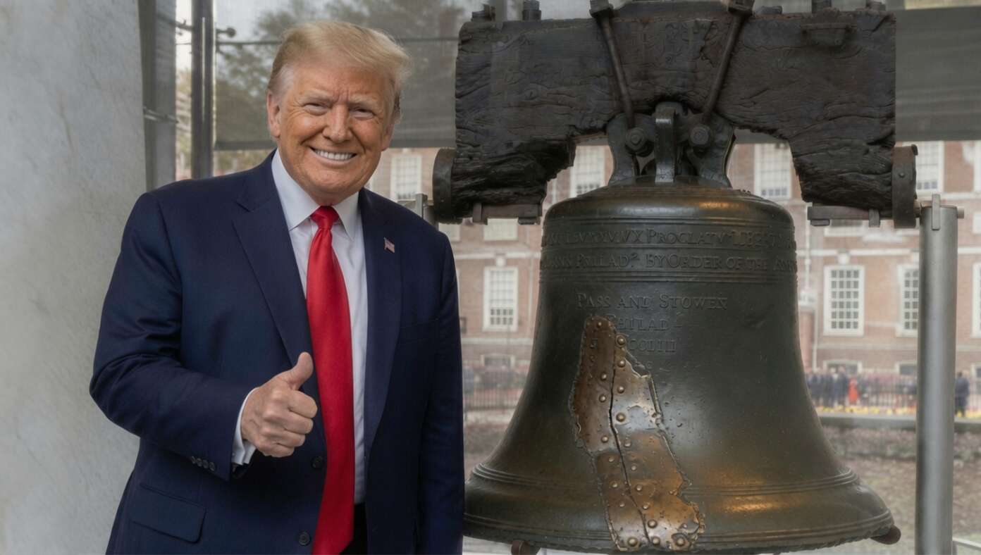 Trump Repairs The Crack In The Liberty Bell - Article image