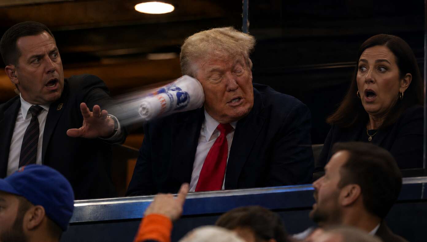 Not Again: Trump Struck In The Ear By Shot From T-