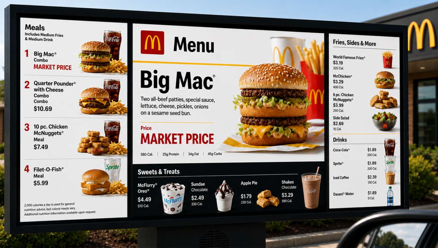 Bad Sign? Big Mac Now Listed As ‘Market Price’ - Article image