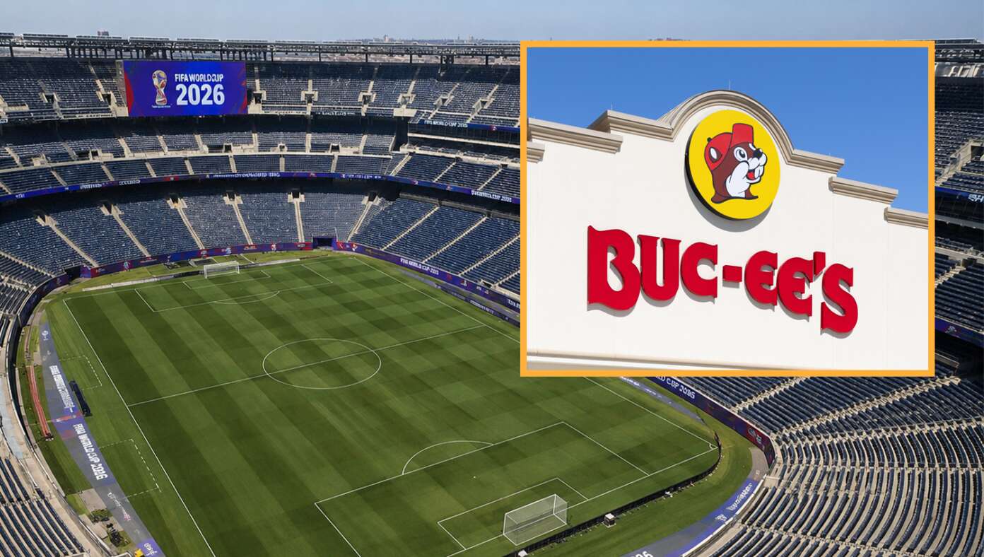 World Cup Stadium Empty As European Tourists All Just Hanging Out At Buc-ee's