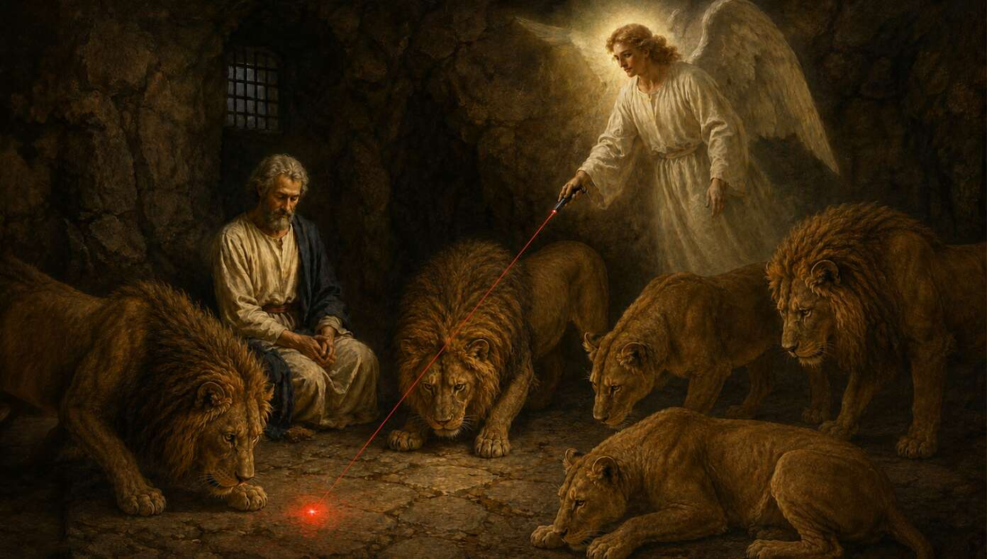 Scholars Now Believe The Angel Saved Daniel By Distracting Lions With A Laser Pointer - Article image