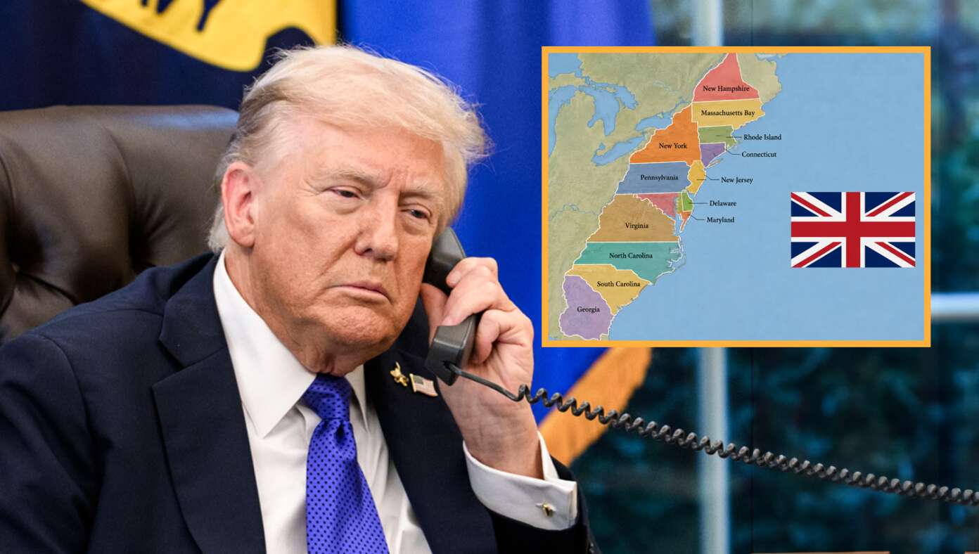 Oh No! Trump Negotiates Deal With England And Now They Have The Colonies Back - Article image
