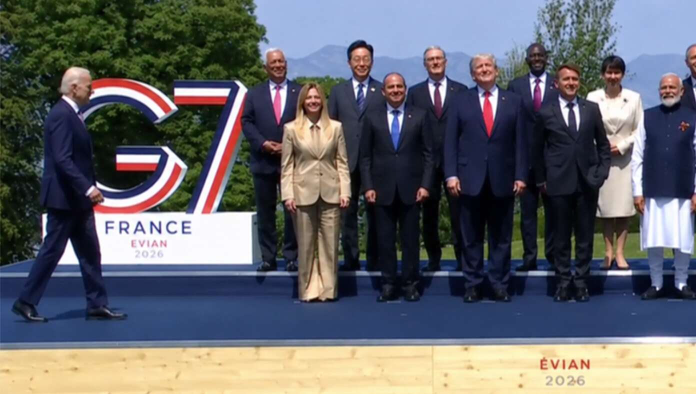 Confused Biden Wanders Into G7 Summit - Featured article image