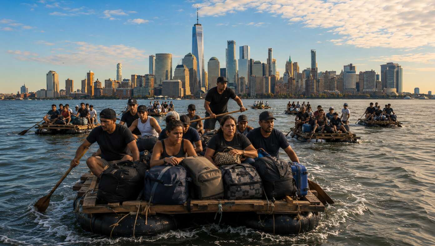 Cubans Living In NYC Begin Boarding Rafts To Escape Communism Again - Featured article image