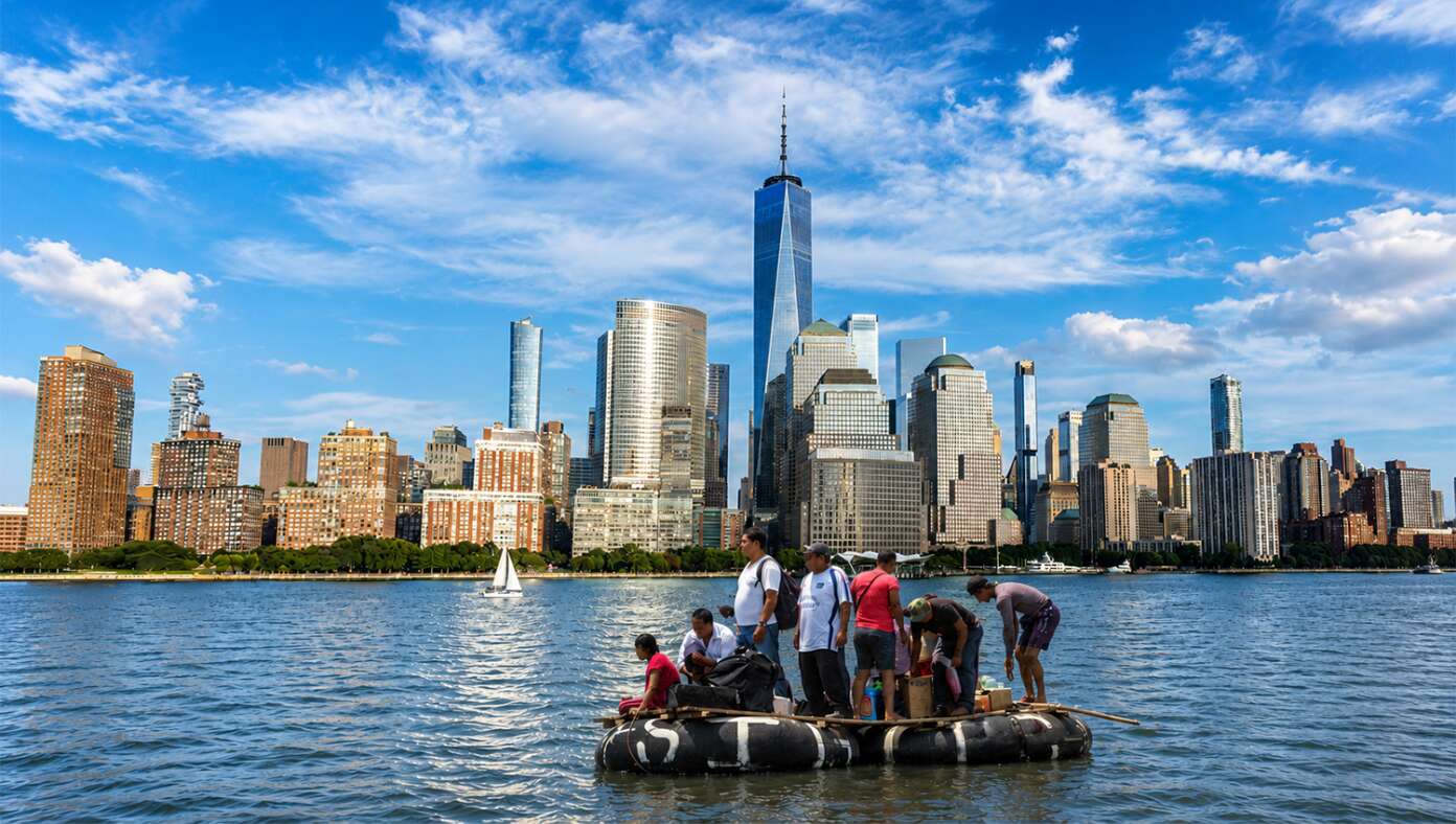Cubans Living In NYC Begin Boarding Rafts To Escape Communism Again - Featured article image