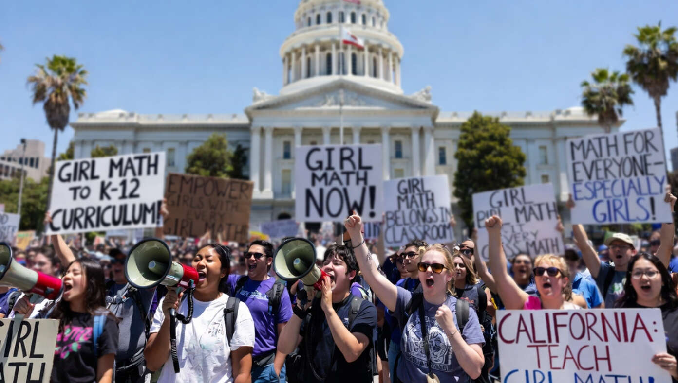 Activists Push For California Schools To Teach 'Girl Math' - Article image