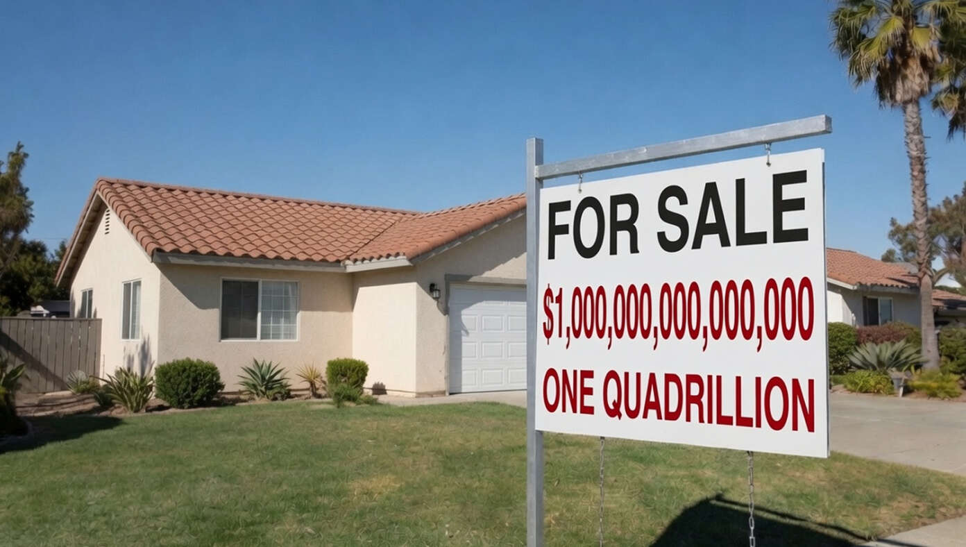 Thumbnail for Average Price Of New Home In California Hits $1 Quadrillion