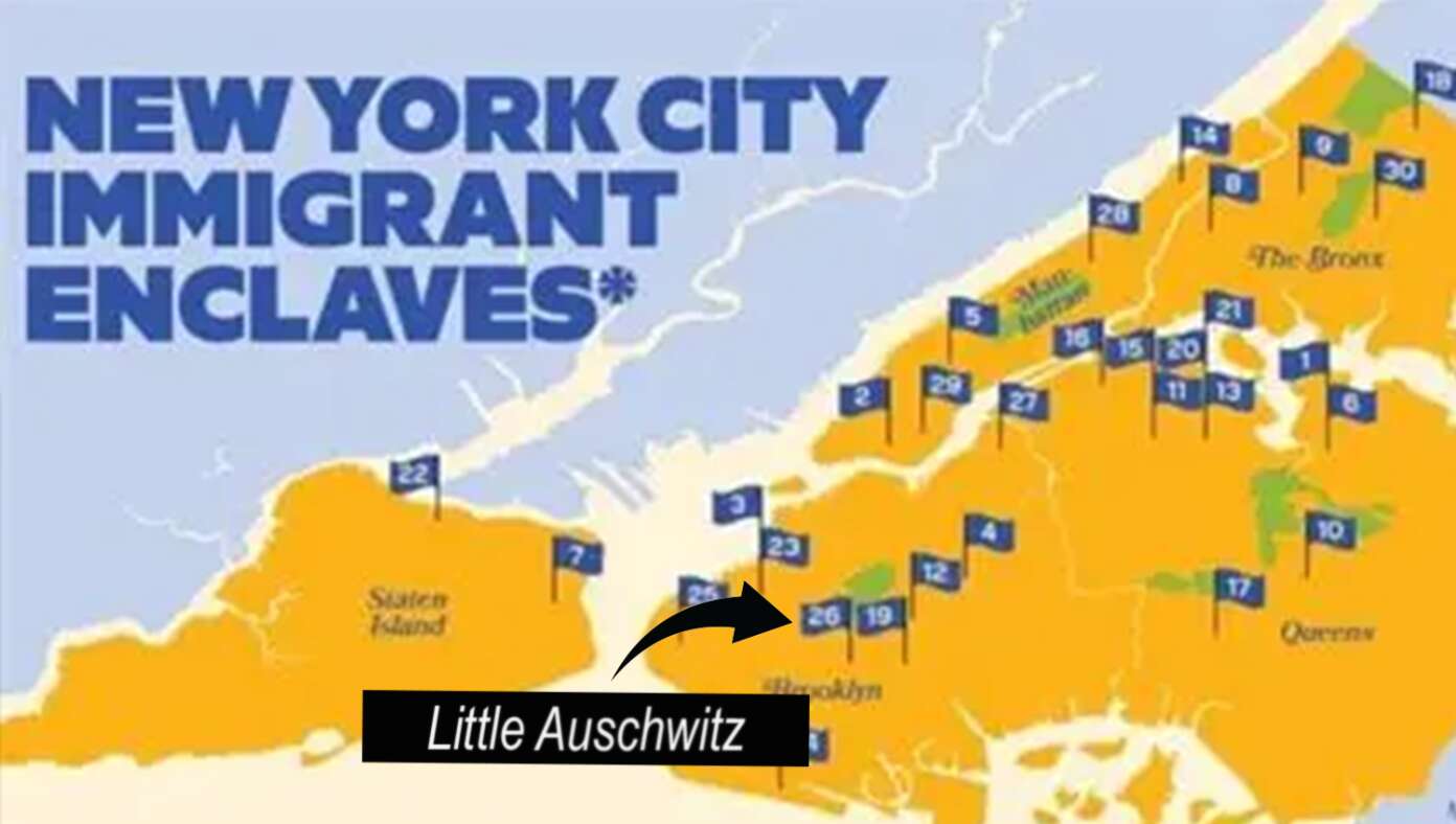 Uh Oh: Mamdani's New NYC Map Includes 'Little Auschwitz' In Brooklyn - Article image
