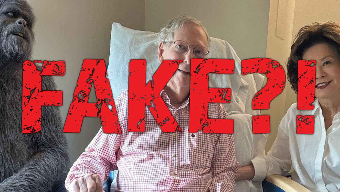 7 Clear Signs Mitch McConnell's Hospital Photo Is Fake - Article image