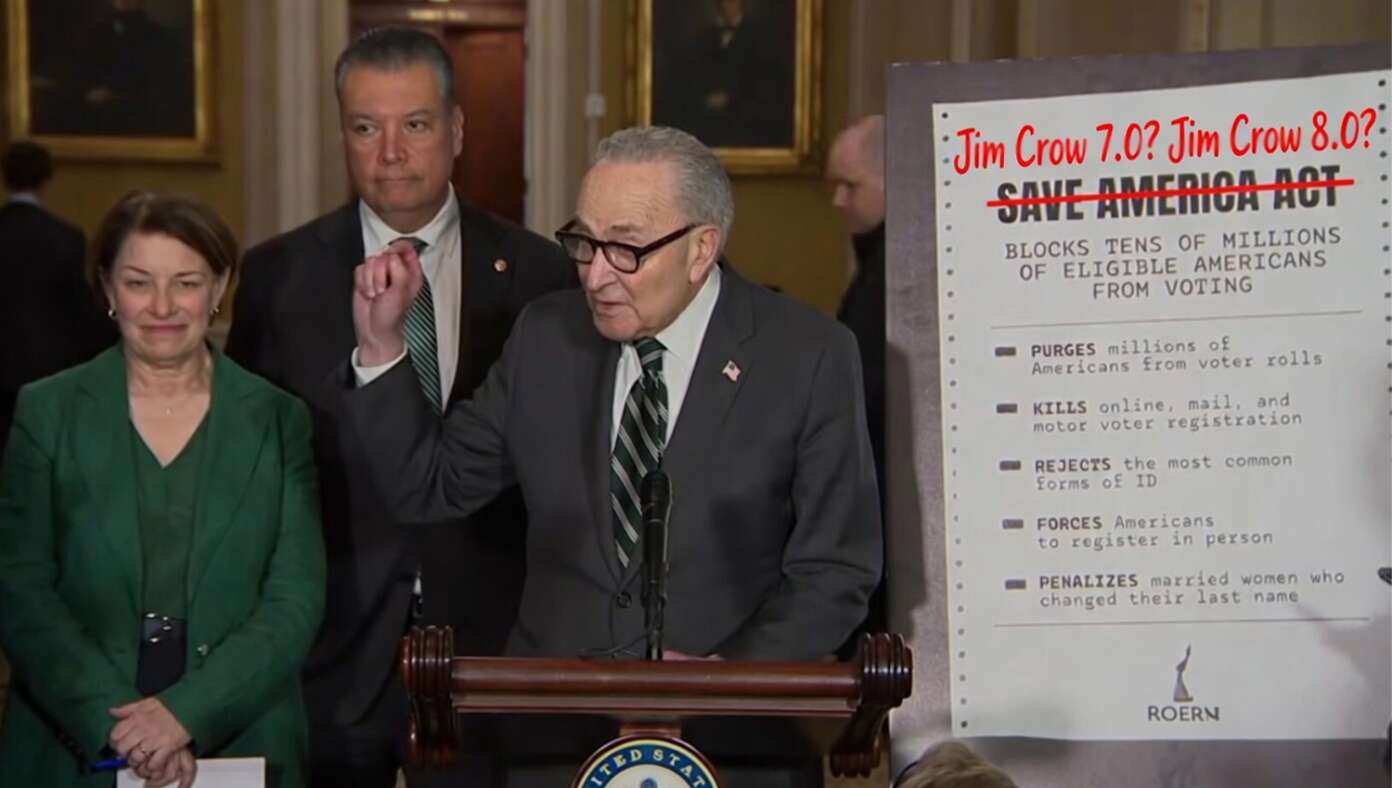 Debate Rages Among Democrats About Whether SAVE Act Is Jim Crow 7.0 Or Jim Crow 8.0 - Featured article image