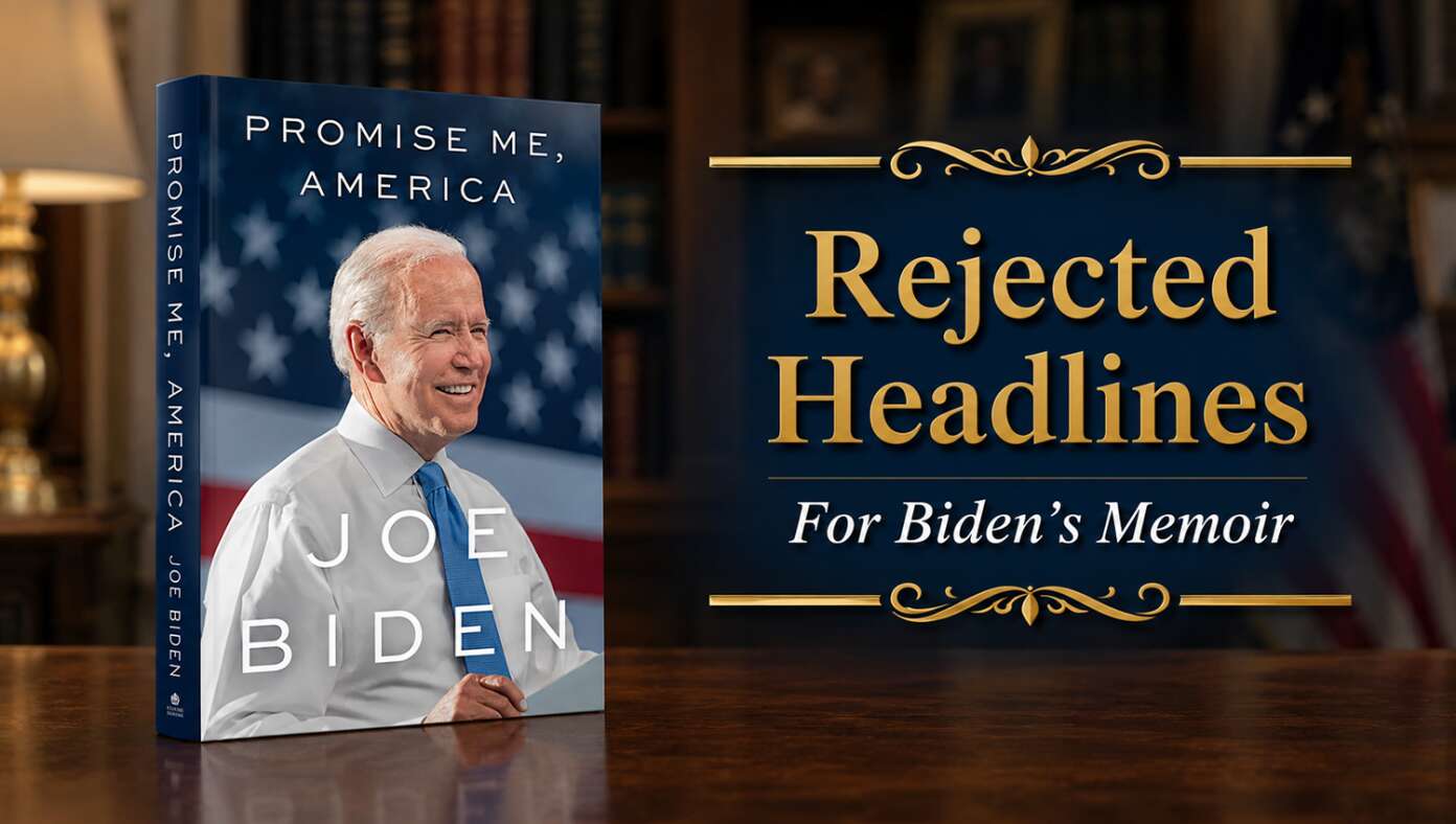 10 Rejected Titles For Biden’s New Memoir - Article image