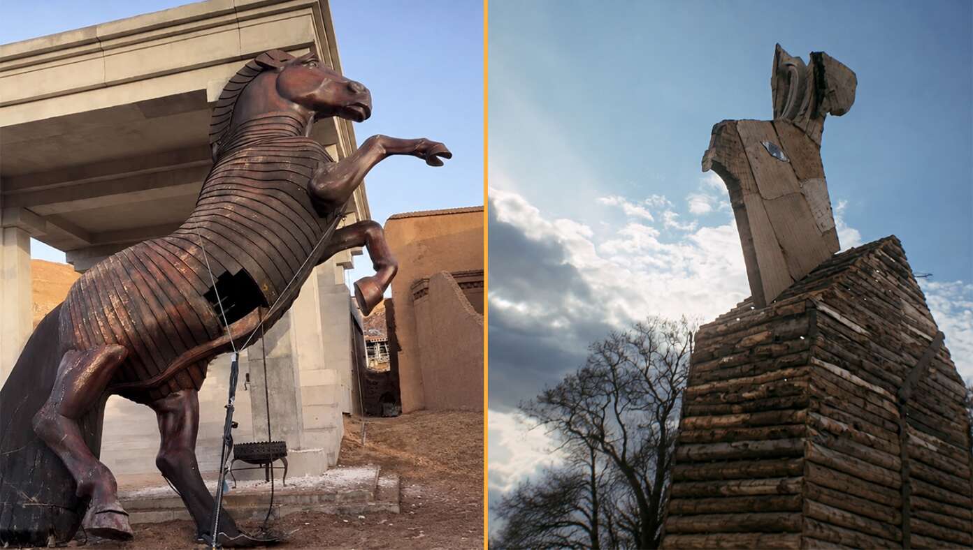 Christopher Nolan Criticized For Not Depicting Trojan Horse As Historically Accurate Large Wooden Rabbit - Article image