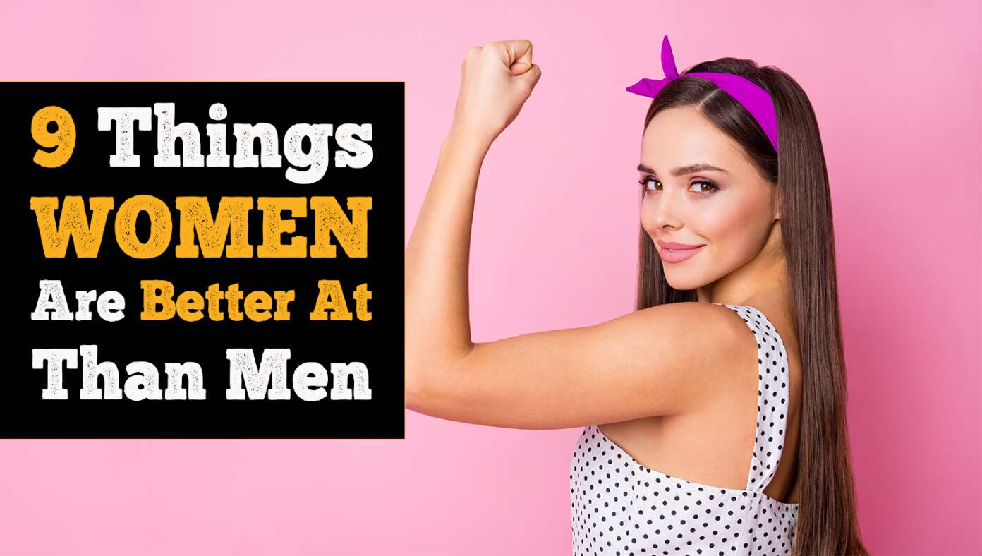 9 Things Women Are Better At Than Men - Article image