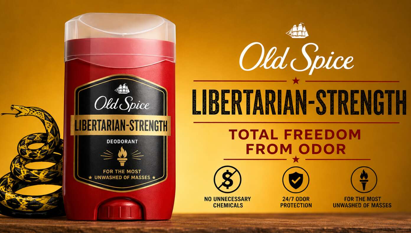 Old Spice Introduces New Libertarian-Strength Deodorant - Article image