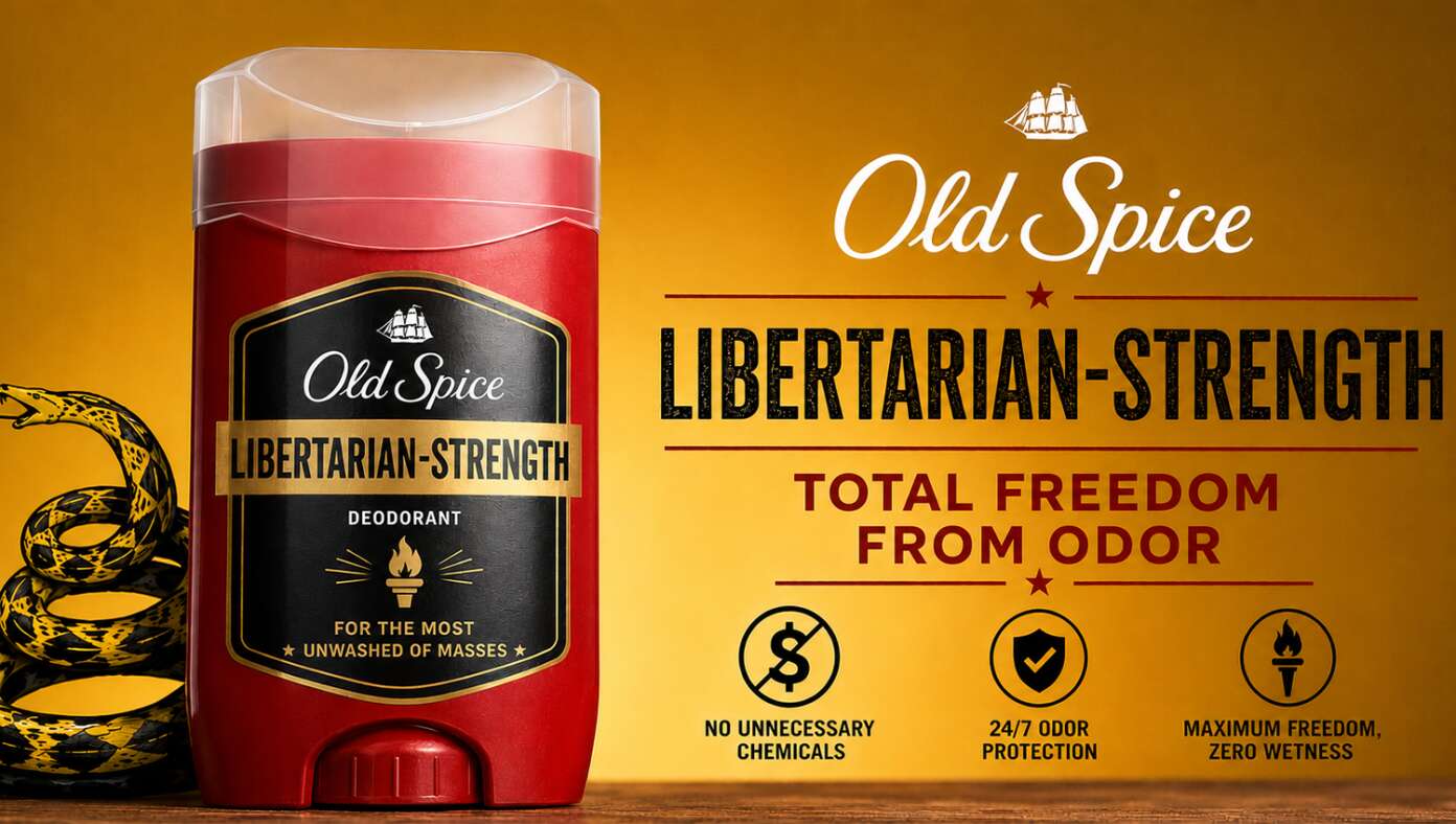 Old Spice Introduces New Libertarian-Strength Deodorant - Article image
