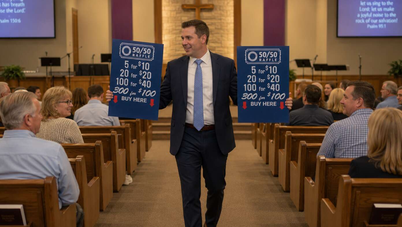 Church Replaces Weekly Offering With 50/50 Raffle - Article image