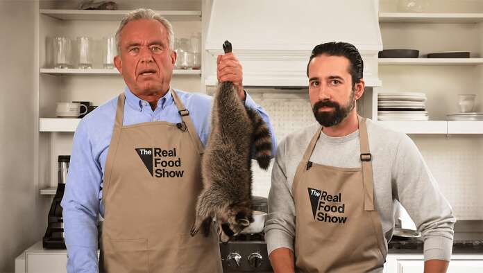 RFK Starts Off Cooking Show With Reminder To Always Cook Raccoon To At Least 165 Degrees