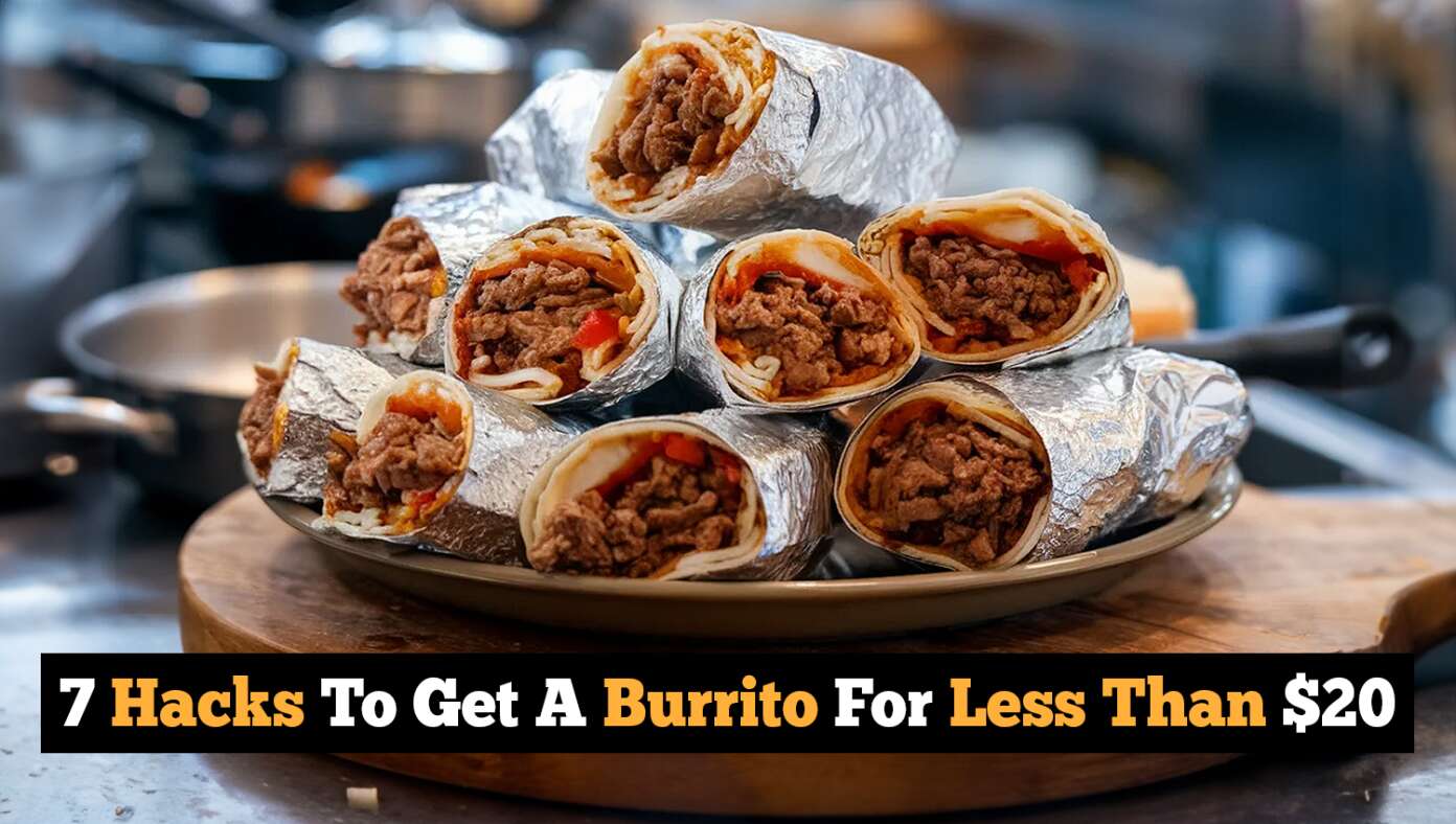 7 Hacks To Obtain A Burrito For Less Than $20