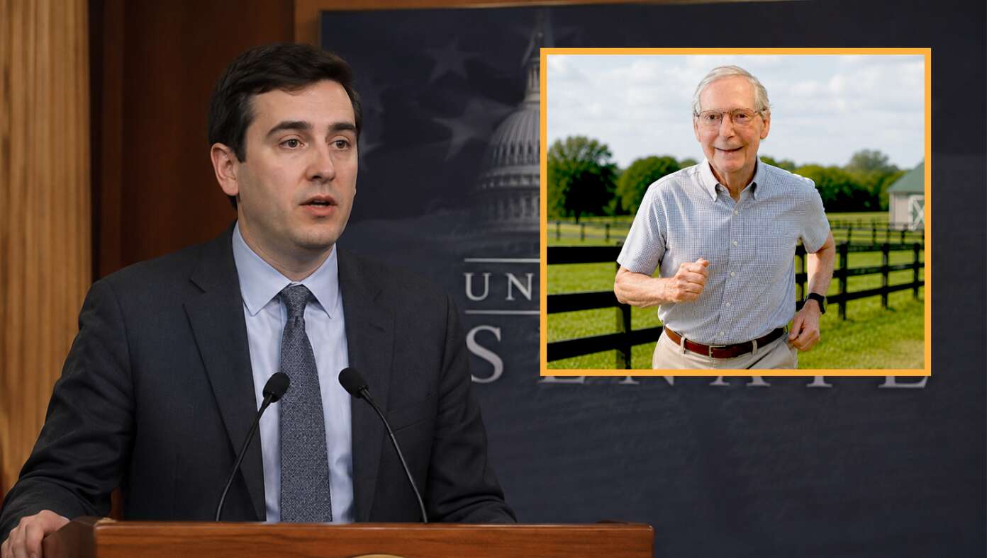Mitch McConnell's Staff Says He Was Dropped Off At A Farm In The Country Where He'll Be Happier And Have More Room To Run Around - Article image