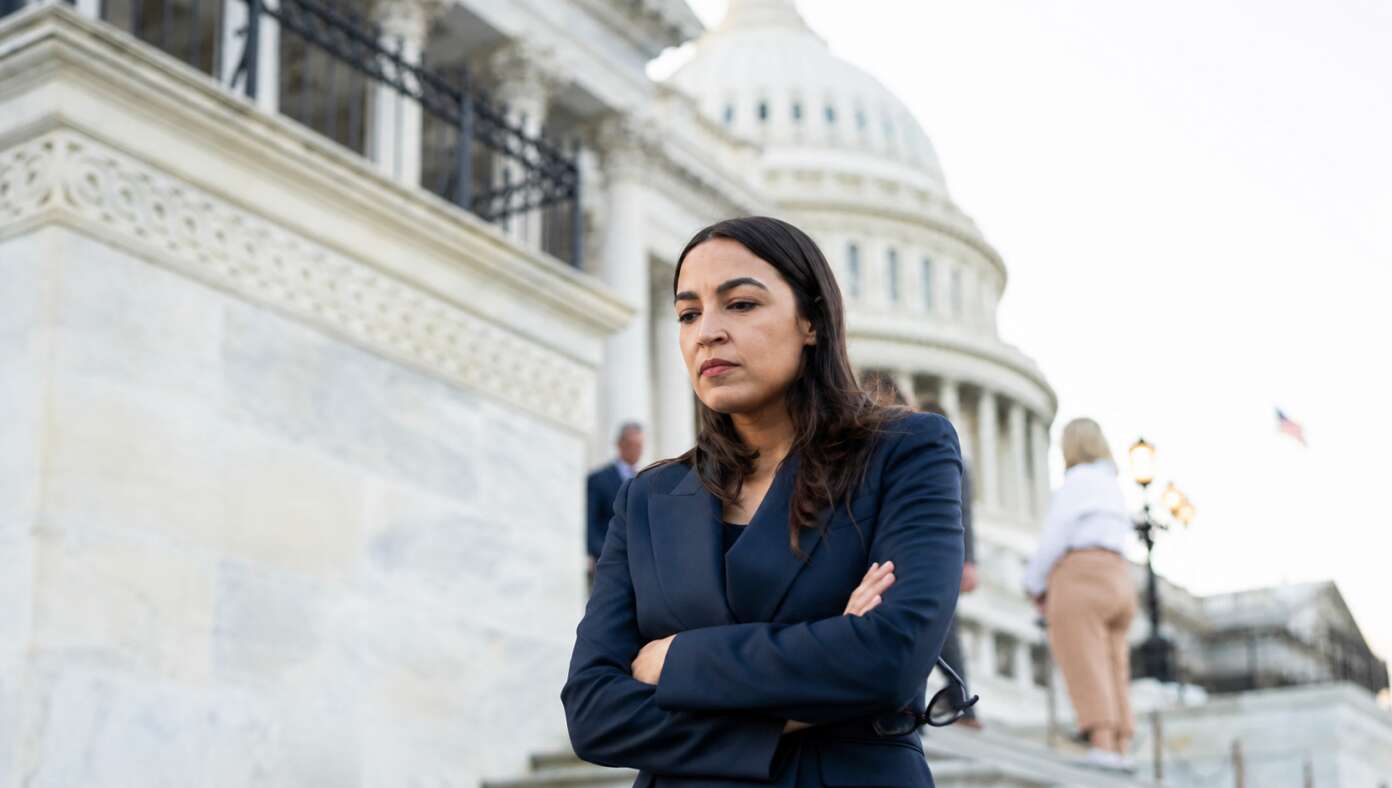 AOC Struggling To Meet Single Men Under Age 90 At Work - Article image