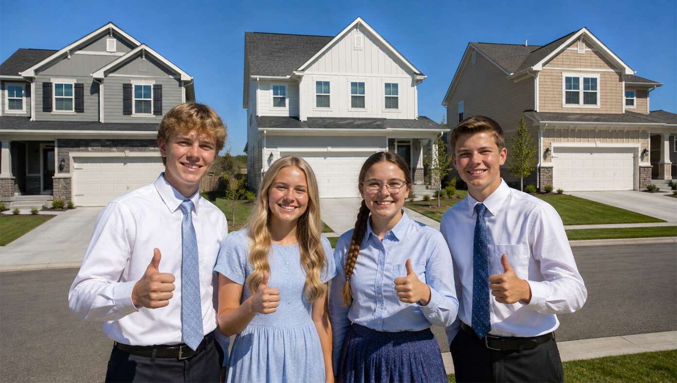 Mormon Teen Takeover Leaves Three New Houses Built For Homeless - Article image