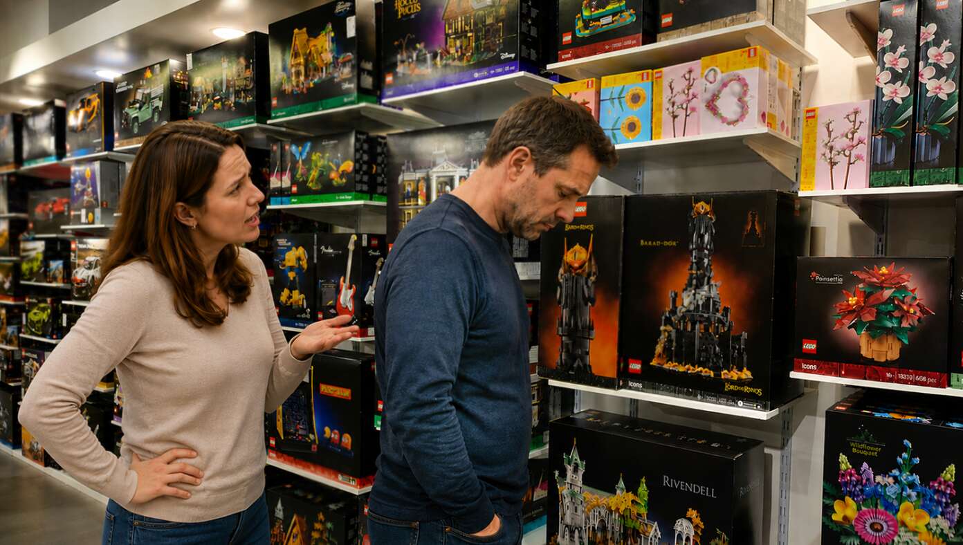 'No, Sweetie, You Can't Get Any More Lego Sets Until You Build The Ones You Already Have,' Woman Reminds 39-Year-Old Husband