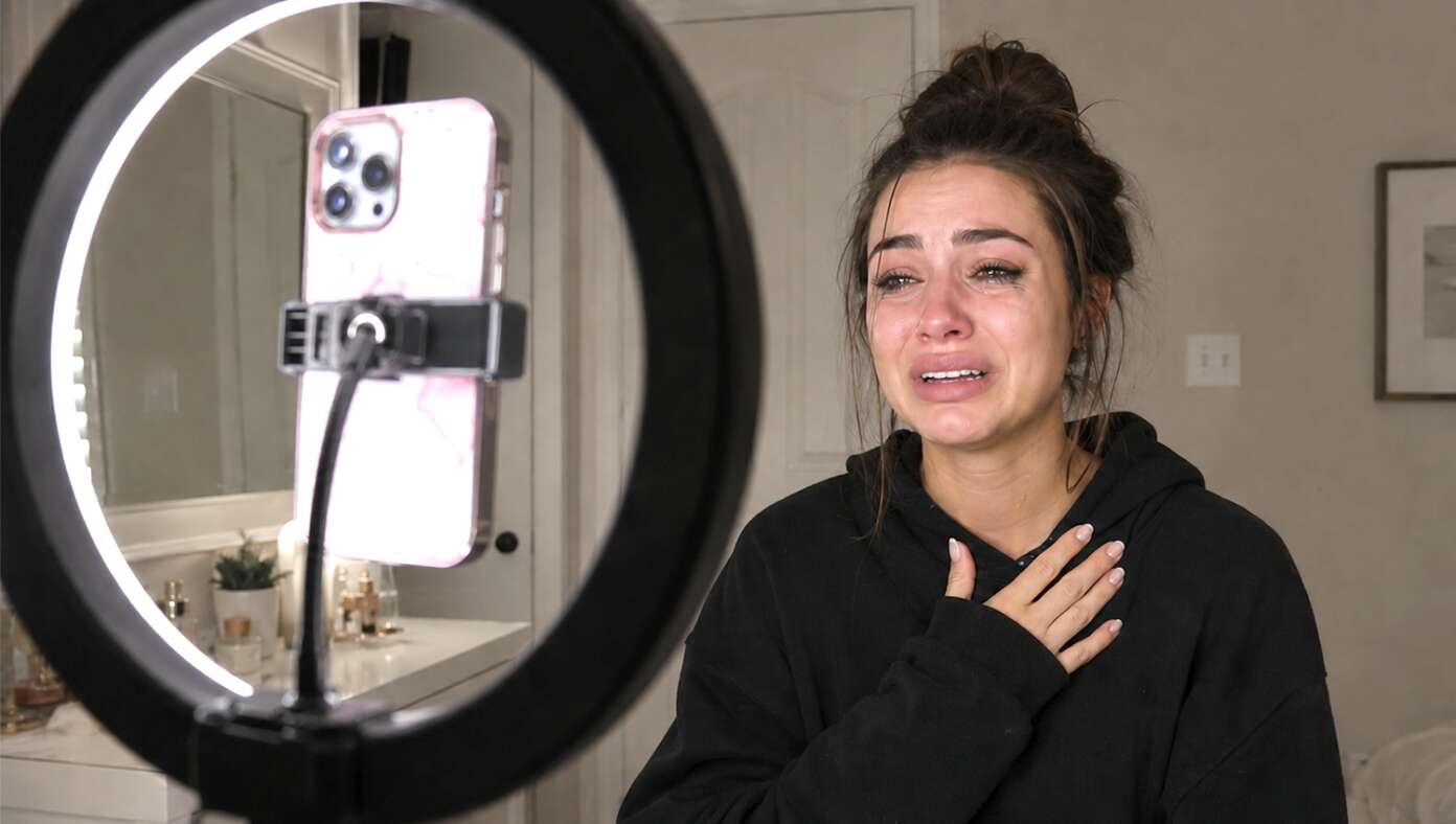 Sad: Woman's Mascara Not Smudged Enough While Filming Crying Selfie Video And Now She Has To Start All Over - Article image