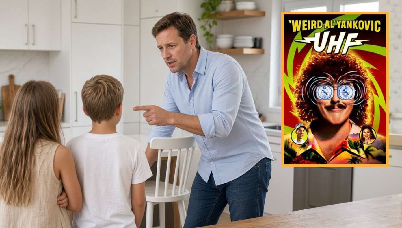 Father Puts Kids Up For Adoption After They Say 'UHF' Isn't Funny - Article image