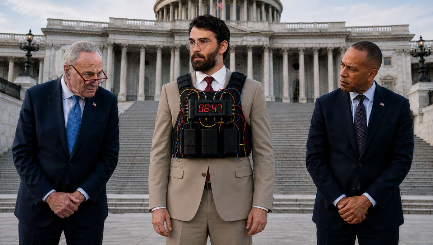 Democrats Distance Themselves From Hasan Piker After Realizing He's Wearing A Suicide Vest - Featured article image