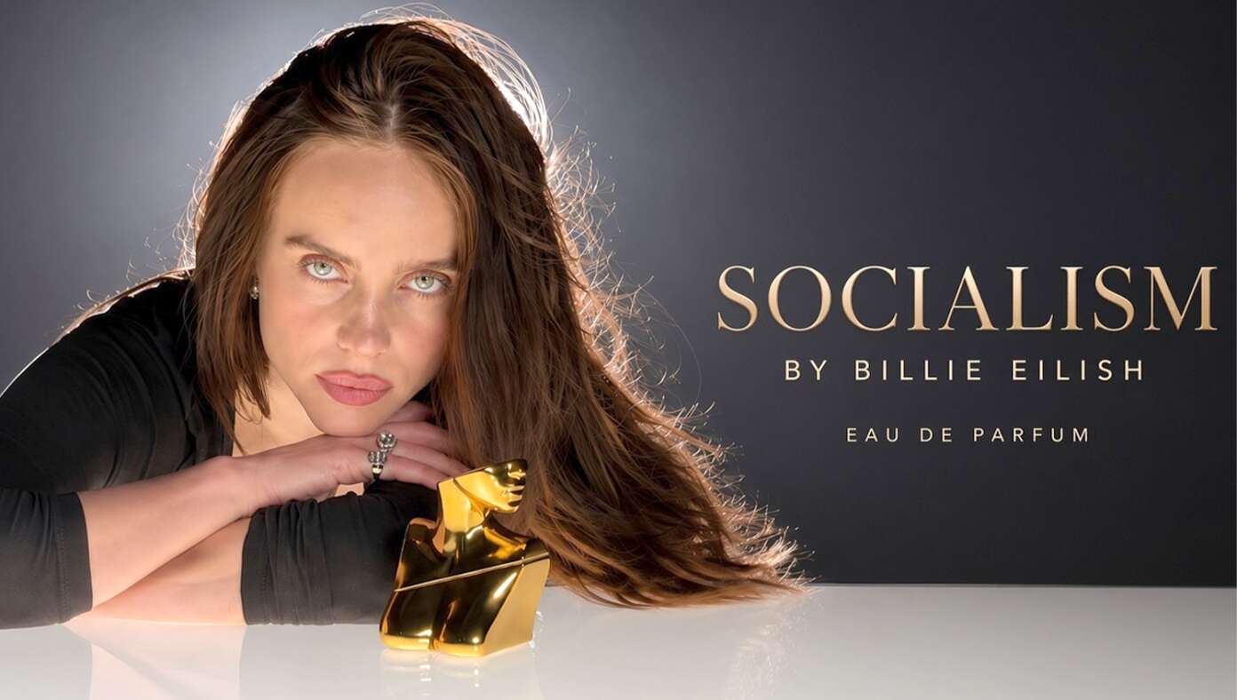 Thumbnail for Billie Eilish Introduces New Fragrance Socialism' On Sale Now For $72,000