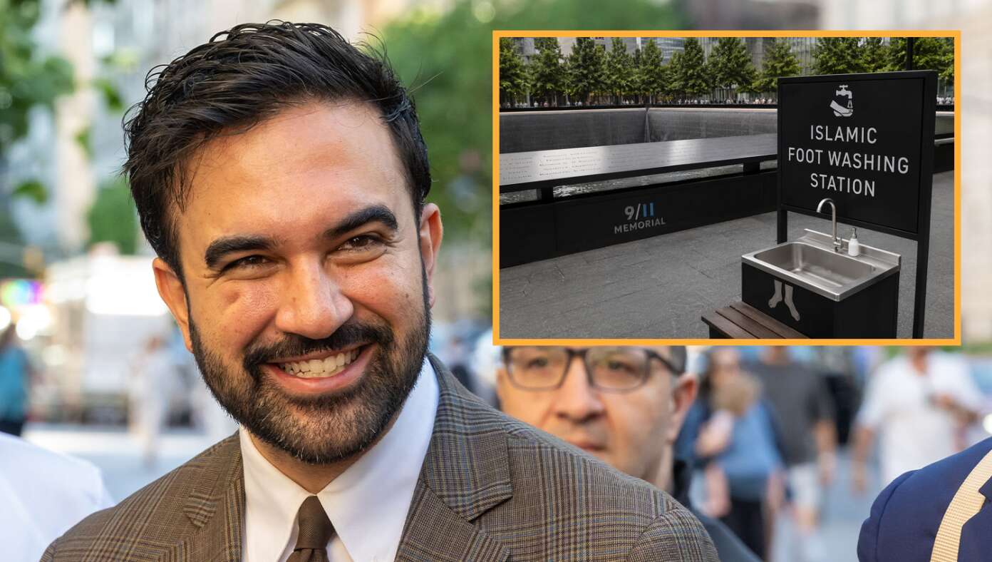 Mamdani Installs Muslim Foot-Washing Station At 9/11 Memorial - Featured article image