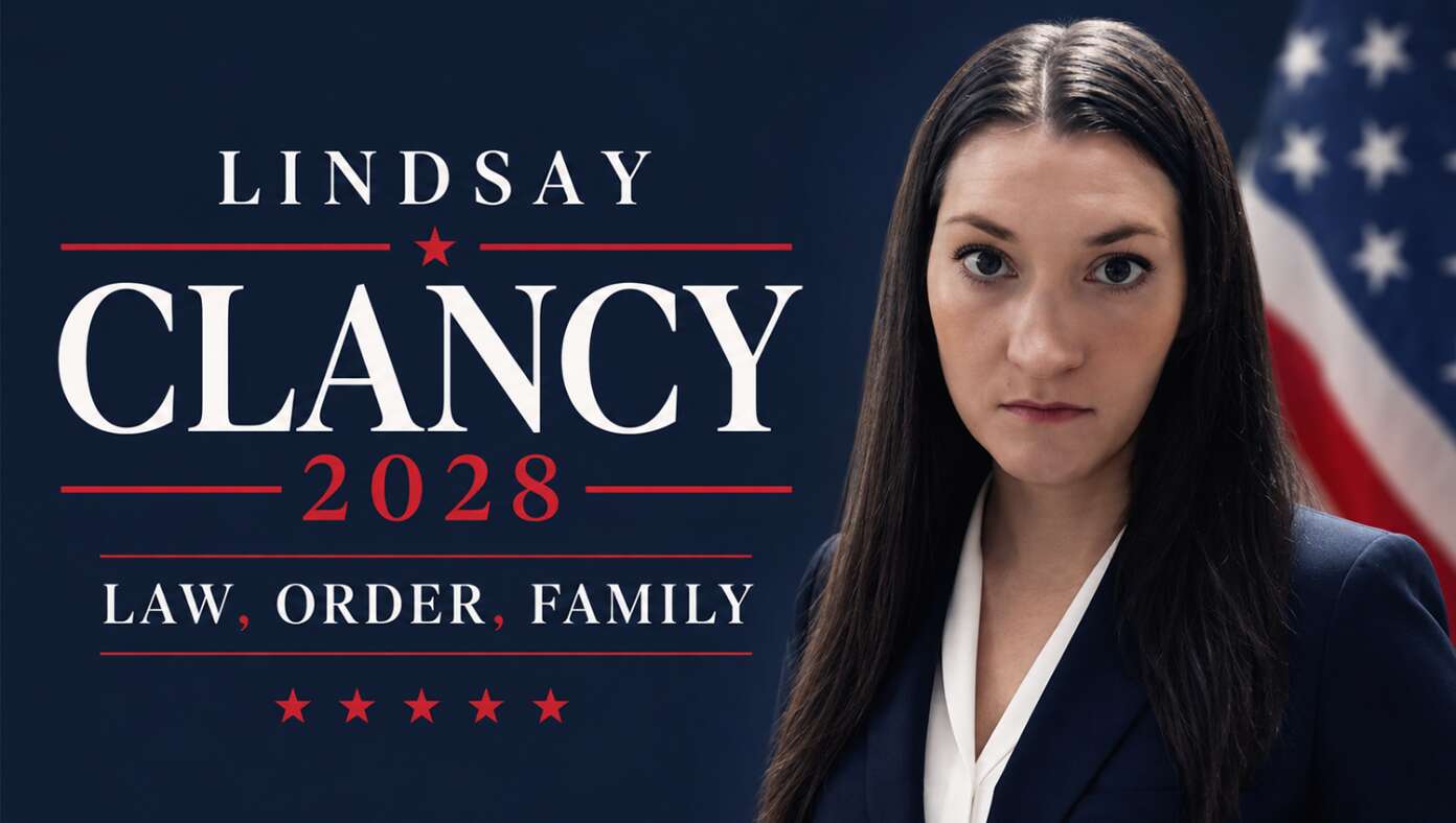 Thumbnail for Lindsay Clancy Surges To Commanding Lead As 2028 Democrat Front-Runner