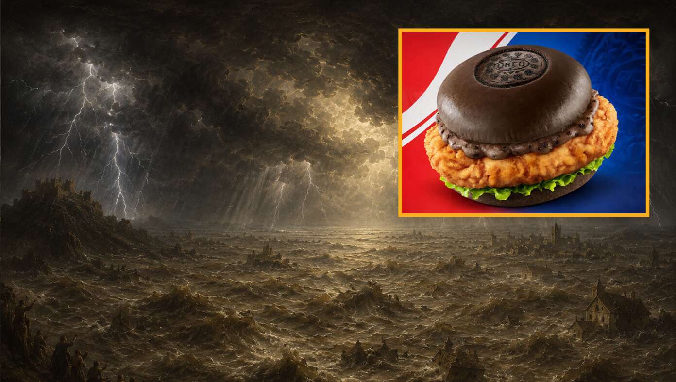 God Decides To Flood Earth Again After KFC Releases Oreo Chicken Sandwich - Article image