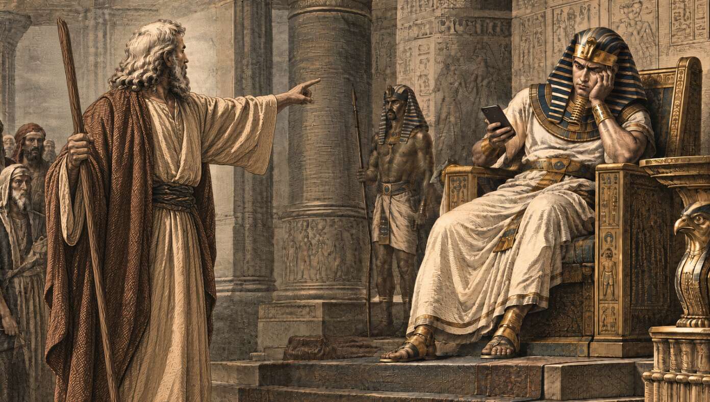 Moses Threatens Pharaoh With Plague Of Unskippable YouTube Ads - Article image