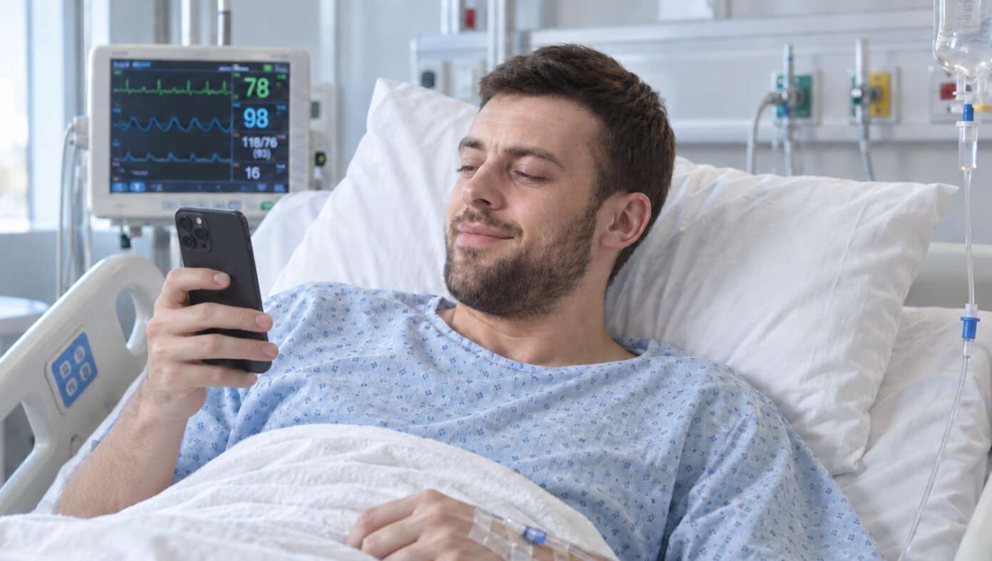 Man Waking Up From Year-Long Coma Excited To See How Unified And Virtuous The Right Became In Wake Of Charlie Kirk’s Death - Article image