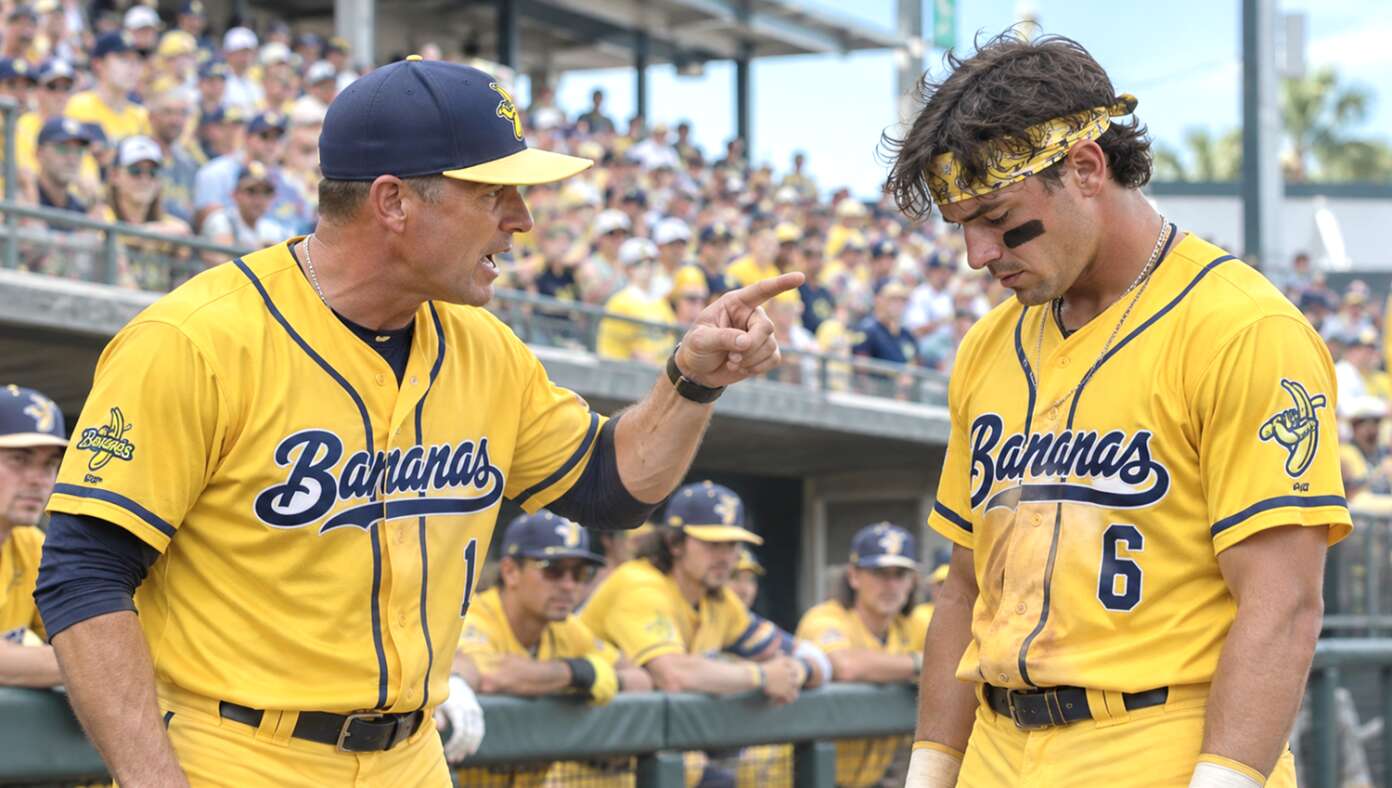 Savannah Bananas Manager Chews Out Player For Not Goofing Around - Article image