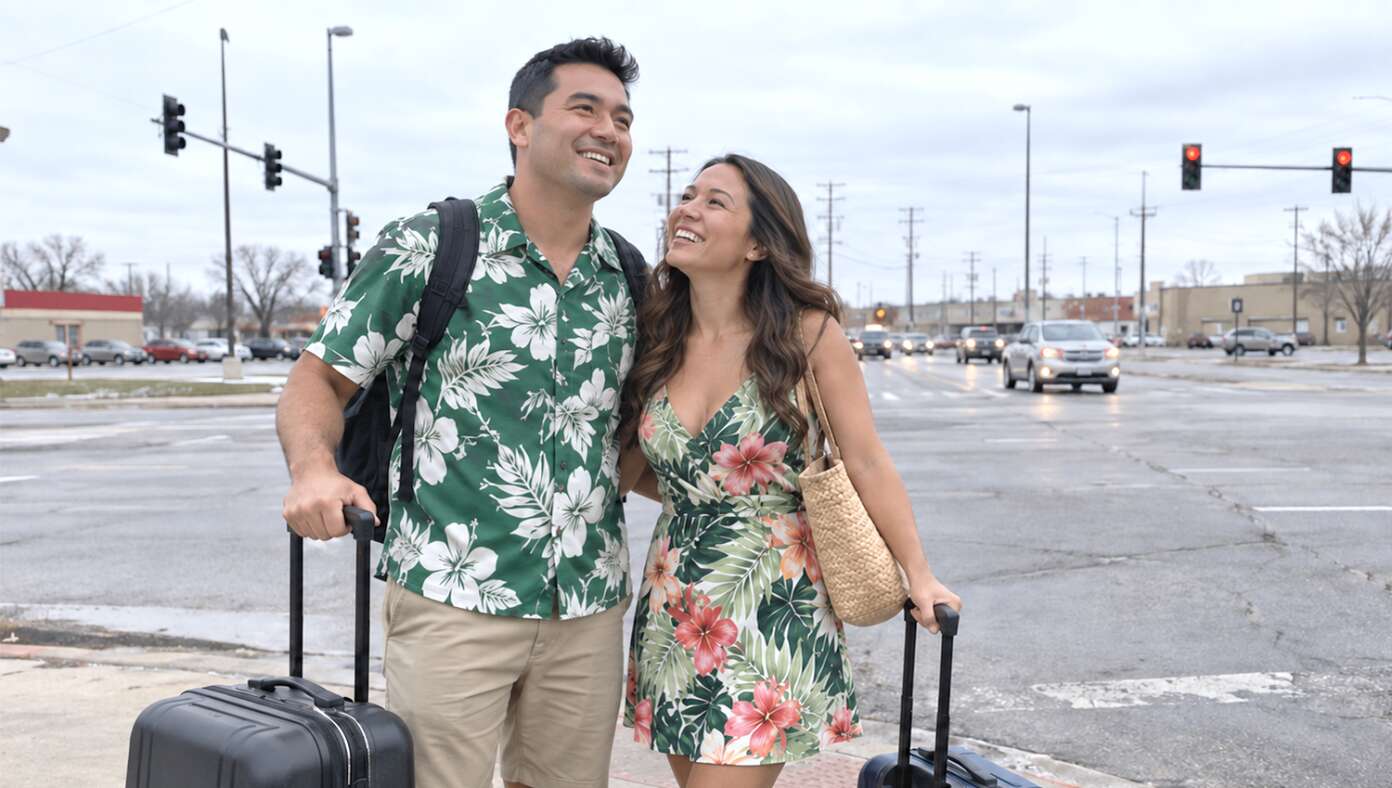 Thumbnail for Hawaiian Newlyweds Head Off To Luxurious Honeymoon In Iowa
