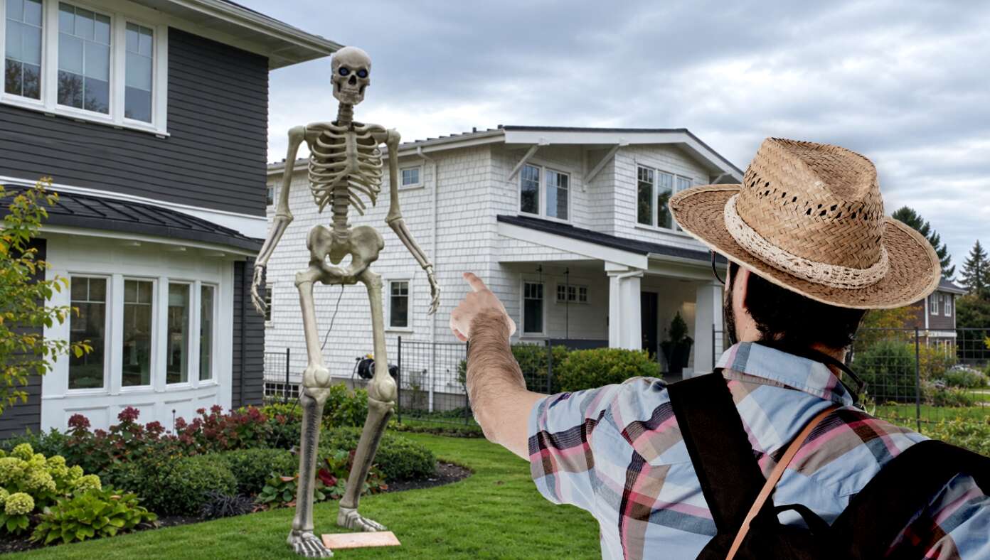 Archeologists Finally Find Evidence Of Nephilim — Oh, Wait, It’s Just A Yard Skeleton