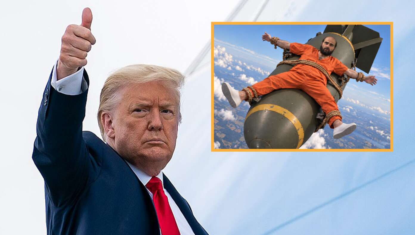 Trump Approves Fort Hood Shooter Being Tied To A Bomb And Dropped On Iran
