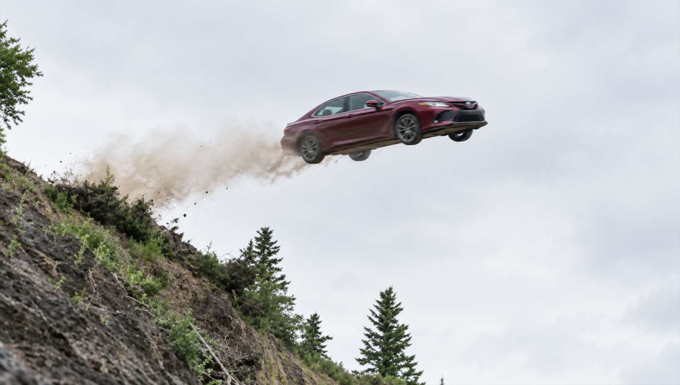 Single Raindrop Falls From Sky, Causing Every Californian To Scream And Drive Their Car Off Cliff